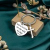Christian Keychain Religious Gifts Cross Keychain Inspirational Christian Gifts Bible