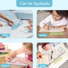 Pack of 10 Rulers 15 cm Children's Primary School, Plastic