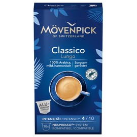 Mövenpick Classico Lungo Coffee Capsules (Pack of 10)