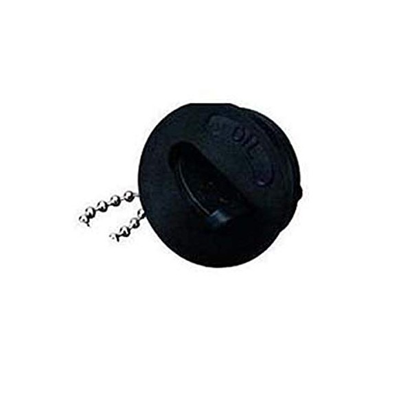 AMRS-357094-1 * Sea Dog Replacement Deck Fill Waste Cap- Black