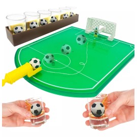 Grupo Carnavallia Juego Shots Mini Futbolito Soccer Caballitos Fiesta Drinks