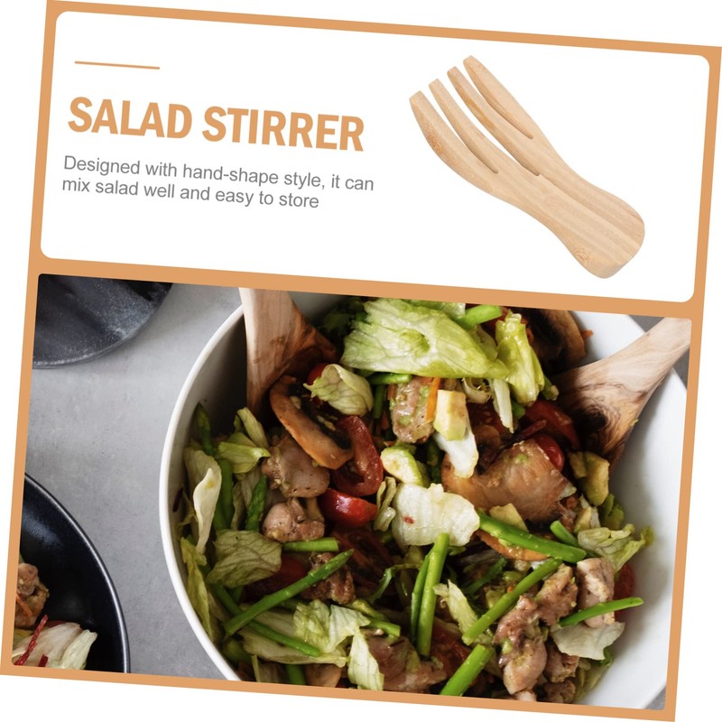 SHOWERORO 1pc Salad Mixer Server Dryer Cooking Lid Flatware Consecutive
