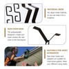 Angoily Pack of 2 rain chain adapter hooks for gutters,