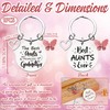 Godmother Proposal Gift Keychain for Women - Silver The Best