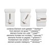 dekondo - 2 x Window Hooks Decorative Hooks Window Clip
