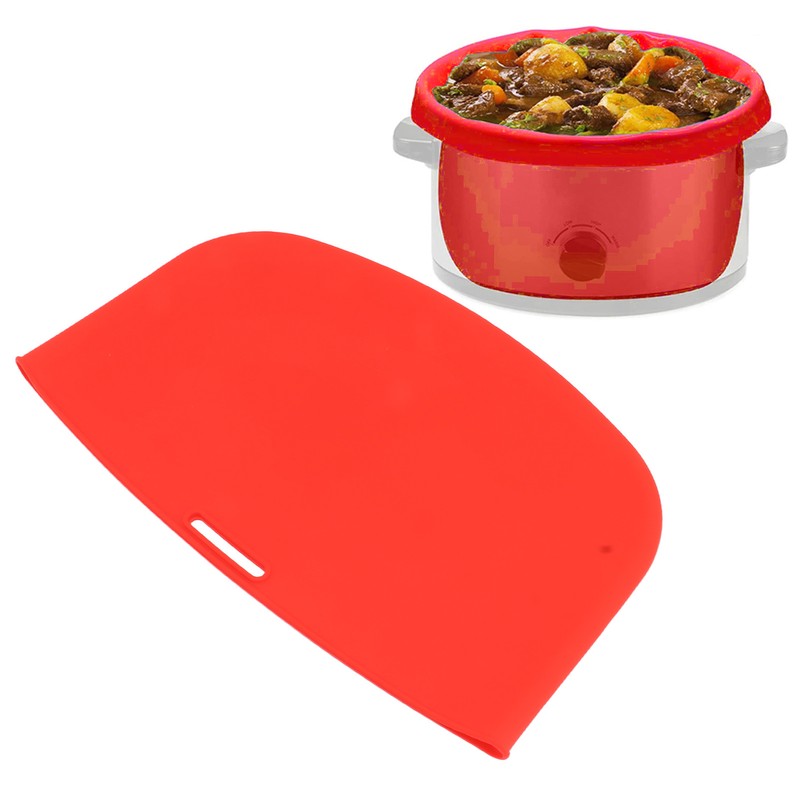 Large Silicone Slow Cooker Liners Reusable Leakproof Safe Slow Cooker