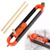 Unbranded Carpenter Tool Profile Scribing Ruler Contour Gauges with Lock