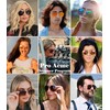 Pro Acme Pilot Sunglasses Women Men 100% Real Glass UV400