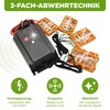 ISOTRONIC ISOTRONIC 3in1 Marderabwehr Blitz | mit Hochspannung, Blitzlichtfunktion, Hochfrequenz
