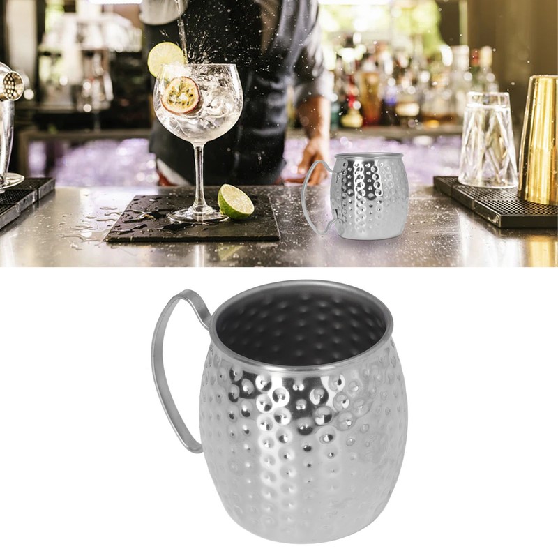 Moscow Mule Mug Exquisite 304 Stainless Steel 500ml Large Capacity