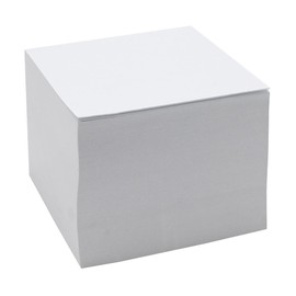 Waytex 931152 Memo Pad Cube with 700 Notes, 9 x 9 cm, Glued Back