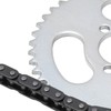 Sprocket Chain Set T8F Front Rear Gear Set for Kart