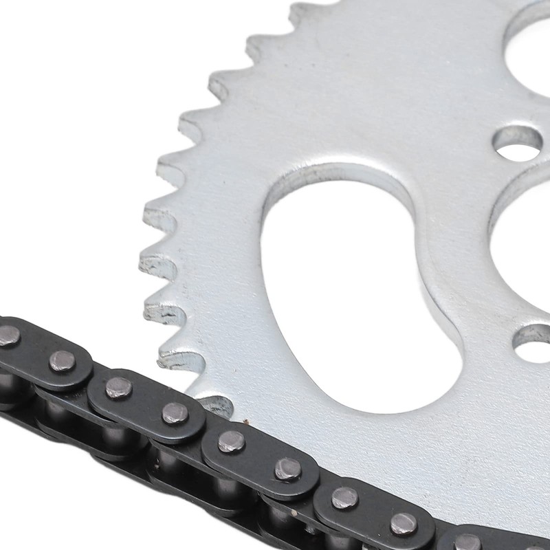 Sprocket Chain Set T8F Front Rear Gear Set for Kart