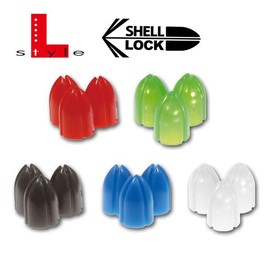 LSTYLE Dart Flight Accessory: Anillos de punzón para plumas de dardo plegables, color azul