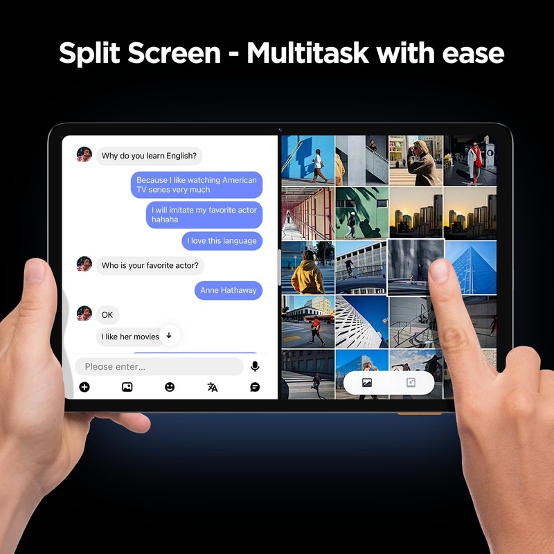 Android Tablet, 10.1 inch Android 15 Tablet with Octa-core Processor