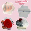 Latch Hook Kits Pillow Christmas Hat Crochet Yarn Cushion Colour