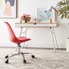 OSP Home Furnishings Emerson Polyurethane Seat Armless Task Chair with