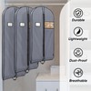 BALEINE 1PK Heavy Duty Garment Bag with Shoe Storage Travel