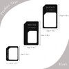 ZELHYEUU 4 in 1 Nano SIM Card Adapter, 5 Set
