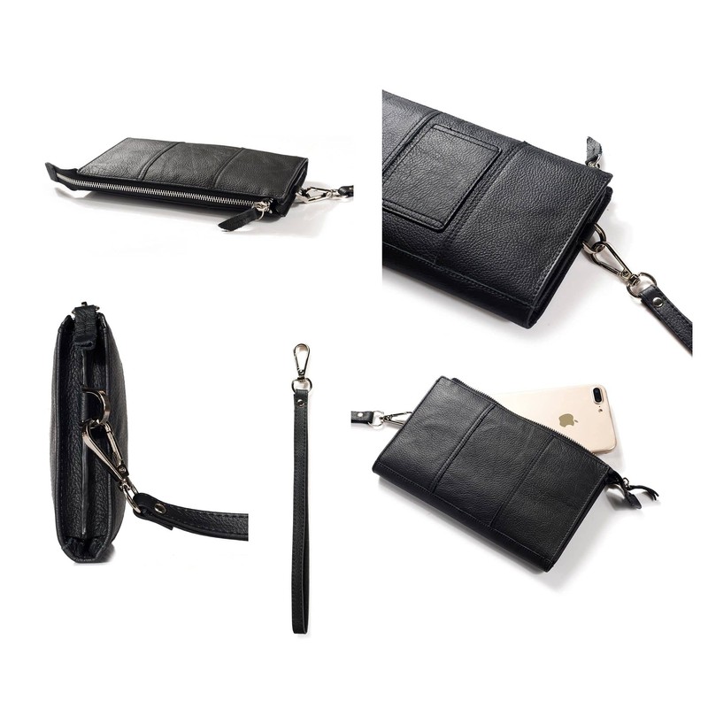 DFV mobile - Genuine Leather Case Handbag for Shipowner S19
