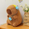 Ditucu Cute Capybara Plush with Headset Super Soft Capibara Stuffed