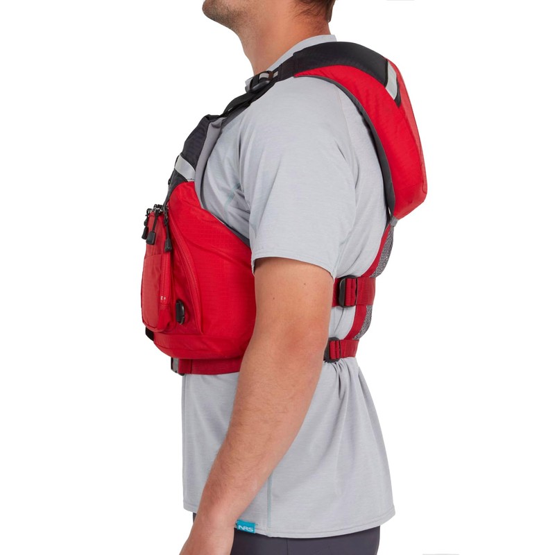 NRS cVest Lifejacket (PFD) (Red, M/L)