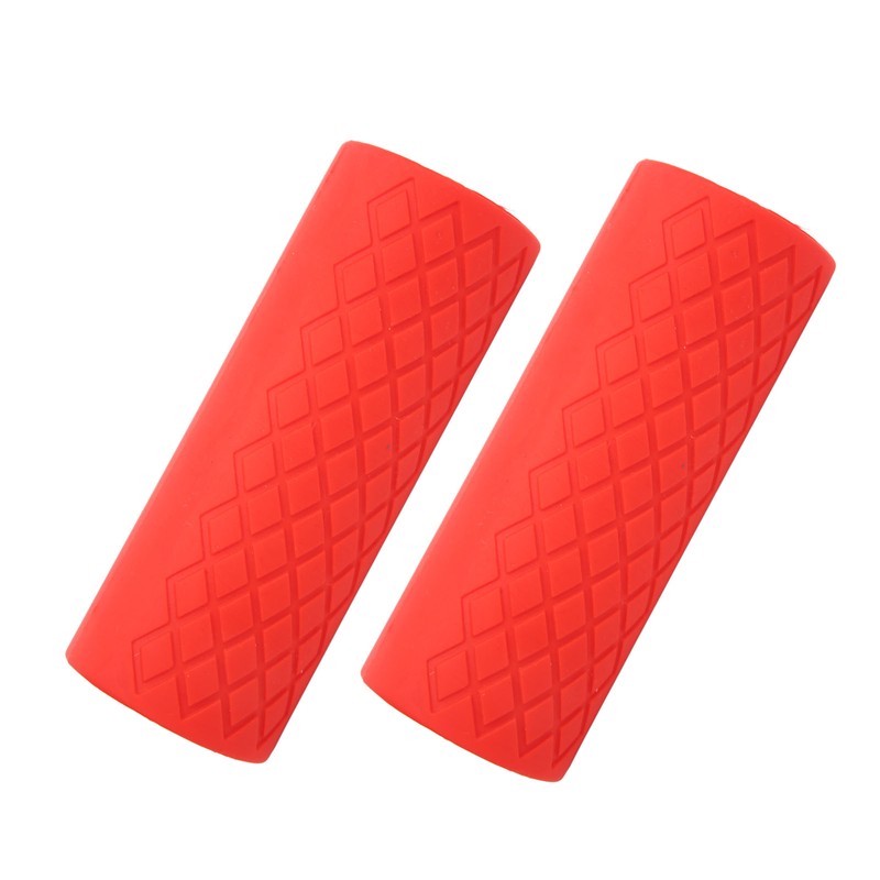 1 Pair Dumbbell Grip Silicone Anti Slip Thicken Bar Grip