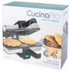 Pizzelle Maker- Nonstick Electric Baker Press Makes Two 5-Inch Cookies