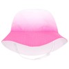 Wee Ones Girls' Reversible Sun Hats with Chin Straps, Stylish