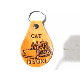 excavator Personal Keychain for your equipment dozer bulldozer crawler cat d5 d6 d7 d8 d9