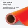 Cricut 3.6m (12ft) Neon Orange Iron-On Transfer Heat Transfer Vinyl