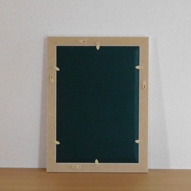 Poster Frame, Wooden, UV Protection Pet Board Specifications (White, A4 Size)