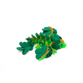 Lucky Clover Articulating Dragon – St. Patrick’s Day Fidget Dragon