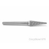 HELONGCO SL3D 14 Degree Taper Radius Carbide Burr Bur Cutting