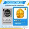 iFJF TP1015 Fuel Filter and 134001 Housing Cap Replacement for