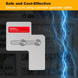 QYZZRS Generator Interlock Kit Compatible with for Siemens 100 Amp/Murray 100 Amp Breaker,Professional and Interlock Kit