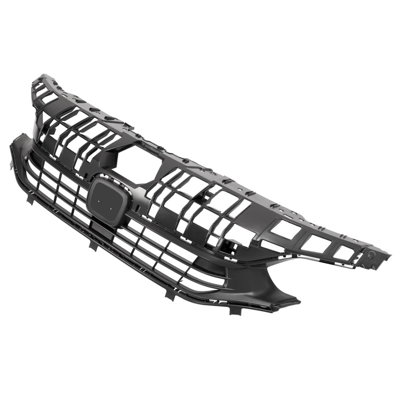 HECASA Front Grille Upper & Lower Compatible with 2022 2023