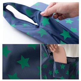 6 Pack Reusable Shopping Grocery Bags with Pouch Foldable, Wanfoou Foldable Shopping Bag Portable Reusable Grocery Bags Handy Travel Bags for Household Outdoors, Multicolor