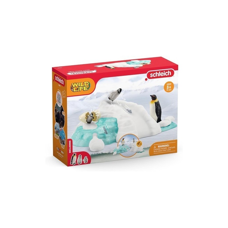 Schleich Penguin Family and Glacier Play / 슐라이히 펭귄 가족과