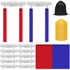 Anglekai 17PCS Flag Football Belts Set, Belts and Flags Kit