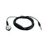 System-S Mono Headset Earphones 120 cm AUX Jack TRRS 3.5