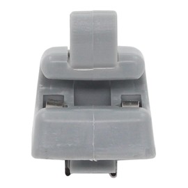 Sun Visor Holder Hook Clip Sun Visor Clips Sun Visor Holder Interior Support Clip Sun Visor Holder Retaining Clip Grey for E Class W124 S124 W123 S123 C123 C124 S-Class W140 W126 C126