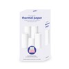 Core Innovations Thermal Printer Paper & Sticker Bundle, (3) Adhesive