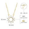 SOFIA MILANI - Women's Necklace 925 Silver with Zirconia Stones