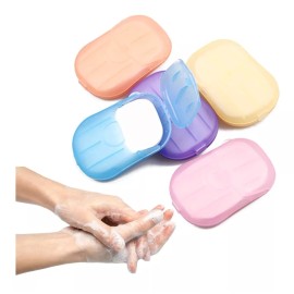 Vanella Paquete 25 Pz Jabón De Viaje Laminas De Papel Calidad