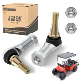 10L0L Ball Joint Tie Rod End Kit for EZGO TXT 2001-up Electric & Gas Golf Cart, OEM# 70902-G01 70902-G02, Set of 2 (Driver & Passenger Side)