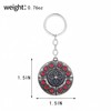 Aadesso Crimson Amber Medallion game Keychain for ER Talisman game