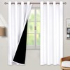 BGment Thermal Insulated 100% Blackout Curtains for Bedroom with Black