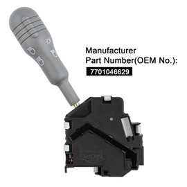 YAOPEI Lenkstockschalter Blinkerschalter Wischerschalter 7701046629 (Grau)