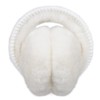 Harssidanzar Women's Winter Earmuffs, Sheepskin Earmuffs, Foldable Earmuffs, Outdoor Ear